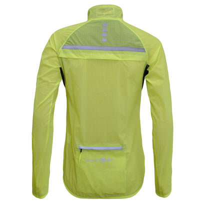Funkier DryRide Pro Ladies Showerproof Jacket in Fluo Yellow X-Small