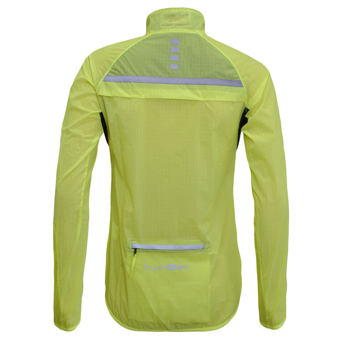 Funkier DryRide Pro Ladies Showerproof Jacket in Fluo Yellow Small