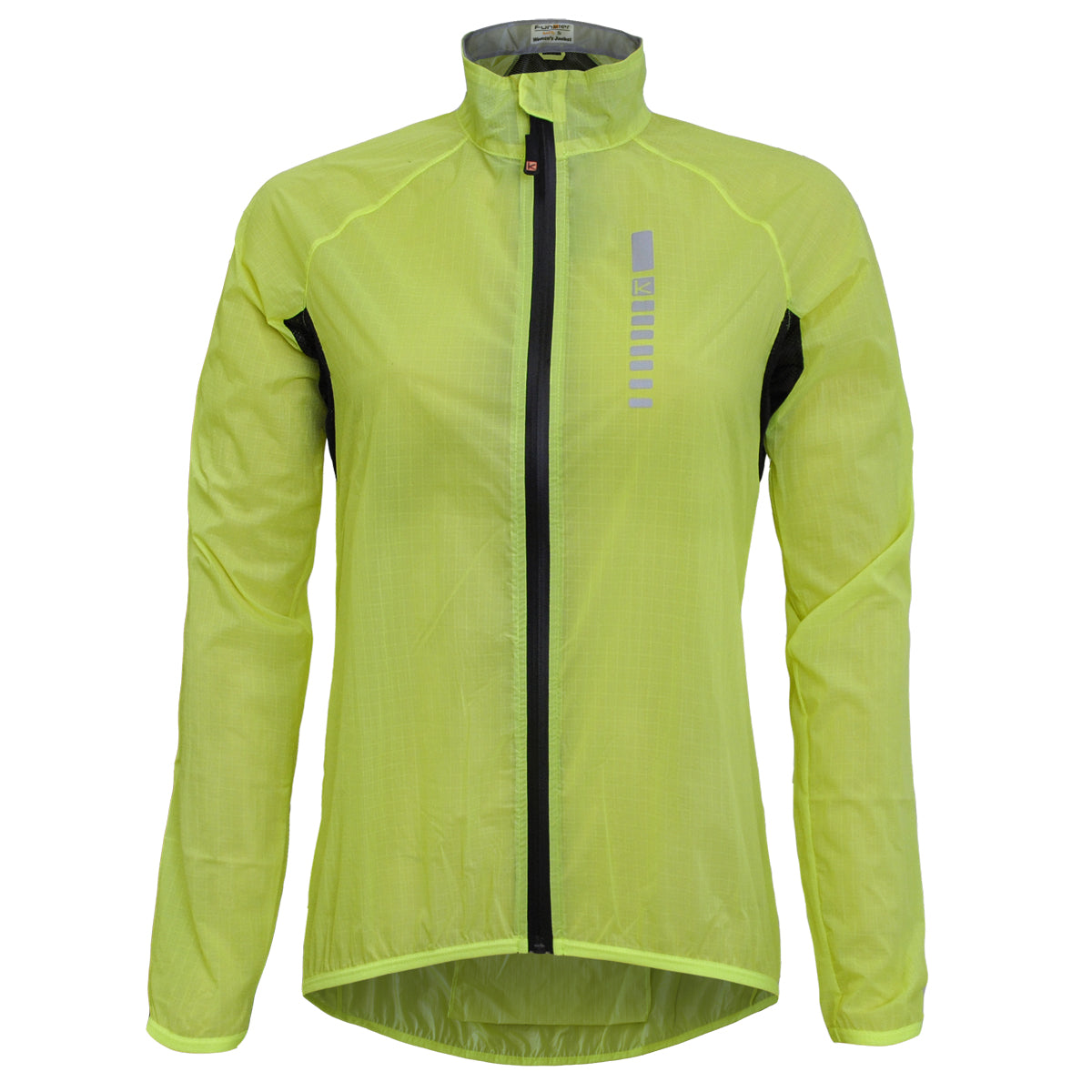 Funkier DryRide Pro Ladies Showerproof Jacket in Fluo Yellow X-Large