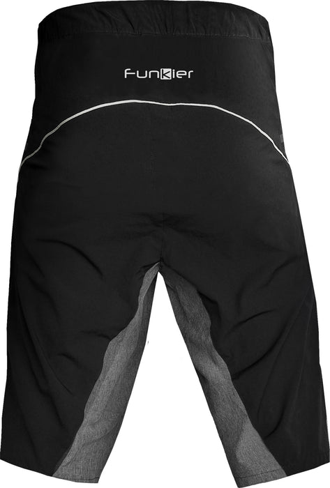 Funkier Trak Pro Mtb Baggy Shorts In Black/Grey - Xx-Large [Black/Grey]