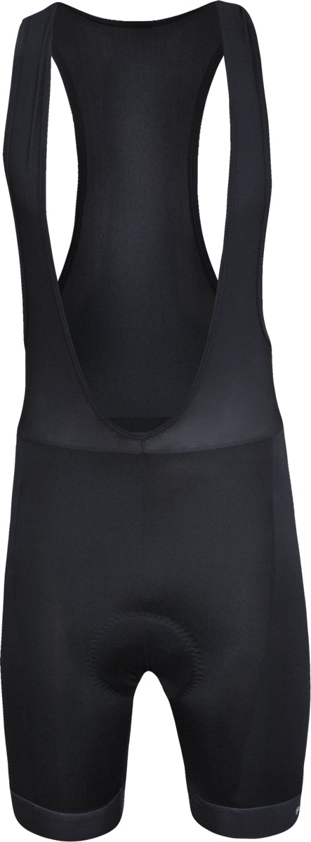 Funkier - Bike: F-Max 17 Panel 4-Way Bib Shorts (B1 Pad) in Black-BLACK