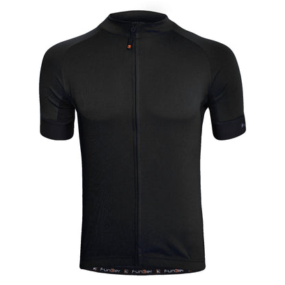 Funkier Airflow Gents Active S/S Jersey in Black - Large [Black]