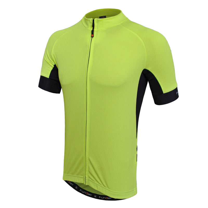 Funkier Airflow Gents Active S/S Jersey in Yellow - Large [Yellow]