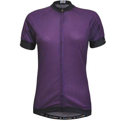 Funkier Ibera Ladies Active S/S Jersey in Purple - Small [Purple]