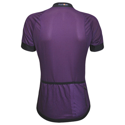 Funkier Ibera Ladies Active S/S Jersey in Purple - Medium [Purple]