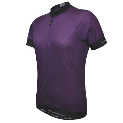 Funkier Ibera Ladies Active S/S Jersey in Purple - Large [Purple]