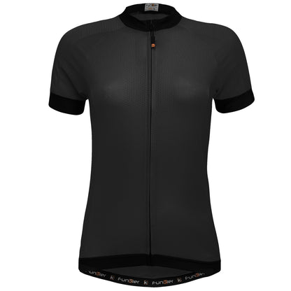 Funkier Ibera Ladies Active S/S Jersey in Black - Small [Black]