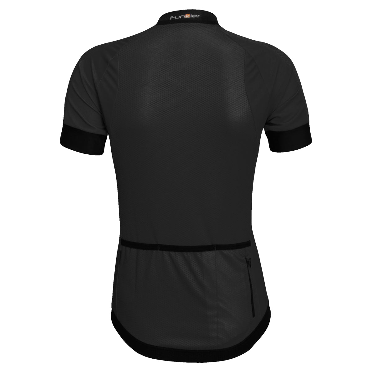 Funkier Ibera Ladies Active S/S Jersey in Black - Large [Black]