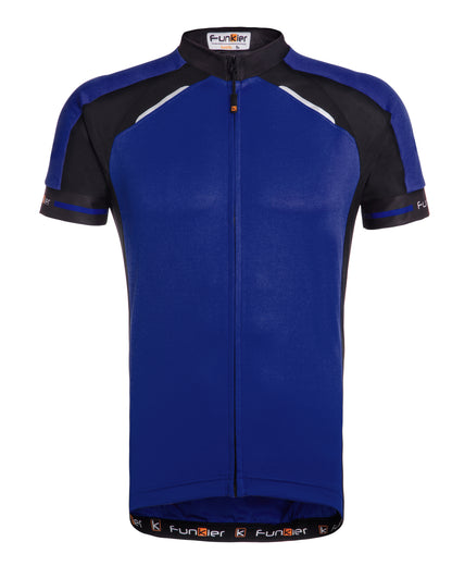 Funkier Sabre Kids Active S/S Jersey in Blue - X-Large (Age 14) [Blue]