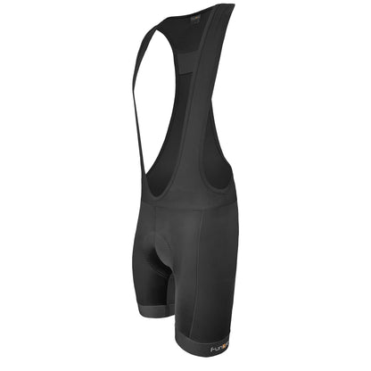 Funkier Apex-Pro Gel II 15-Panel Gel Bib Shorts in Black - X-Large