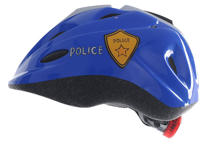 Funkier Dreamz Kids Helmet in Blue Police (46-51cm)