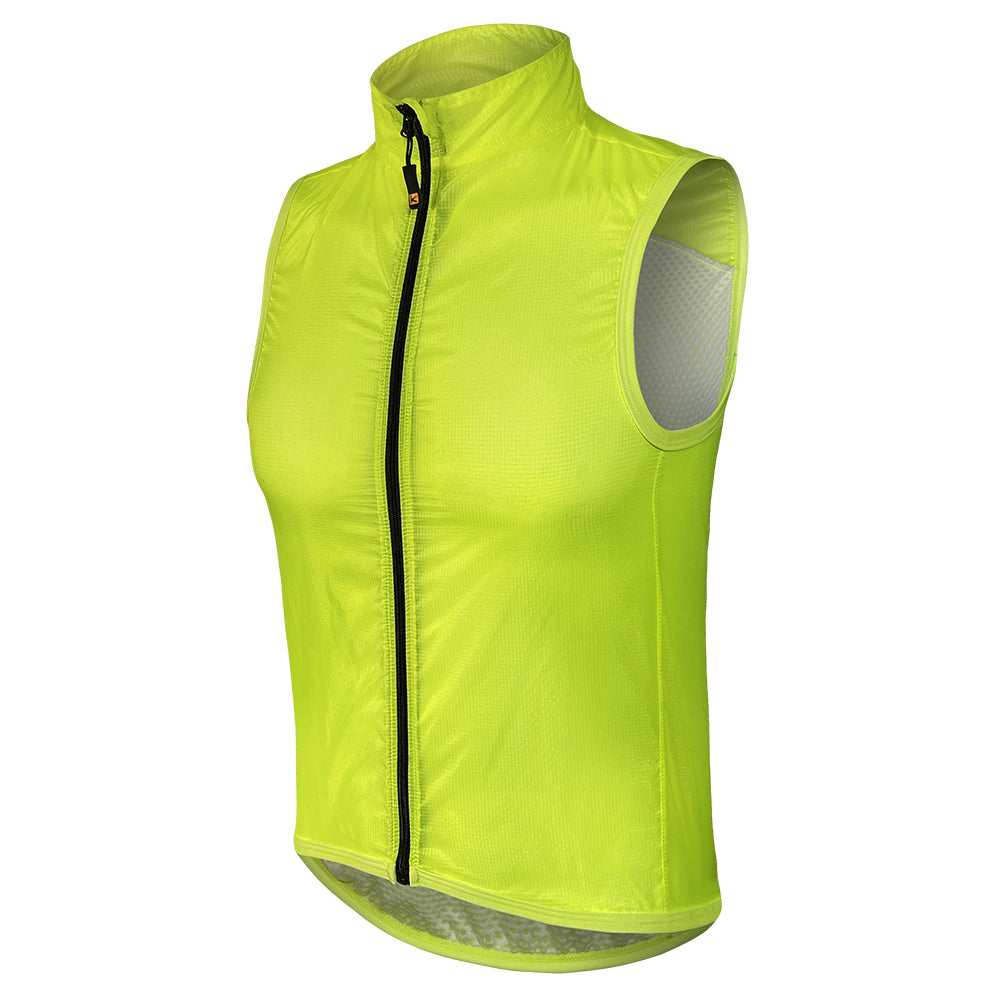 Funkier Windbreaker Gents Pro Gilet in Fluo Yellow - XX-Large