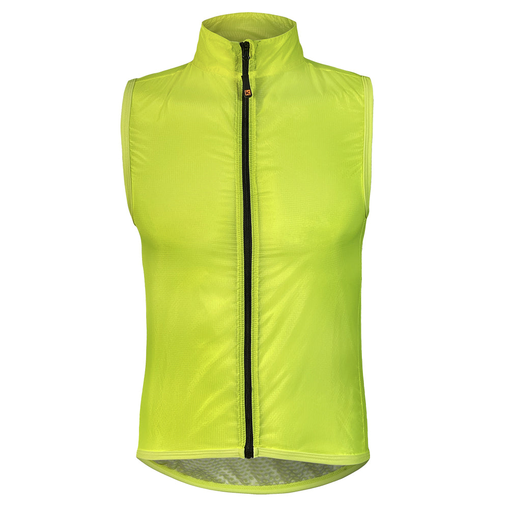 Funkier Windbreaker Gents Pro Gilet in Fluo Yellow - XX-Large