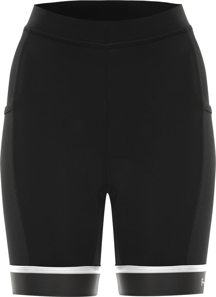 Funkier Abara Ladies 11 Panel Shorts (C13 Pad) in Black - X-Large [Black]