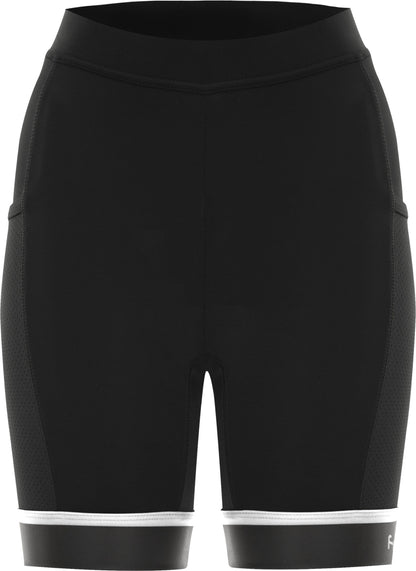 Funkier Abara Ladies 11 Panel Shorts (C13 Pad) in Black - X-Large [Black]