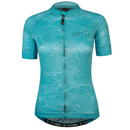 Funkier Arissa Ladies Pro Short Sleeve Jersey in Mint - Large