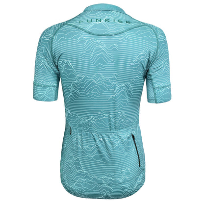 Funkier Arissa Ladies Pro Short Sleeve Jersey in Mint - Large