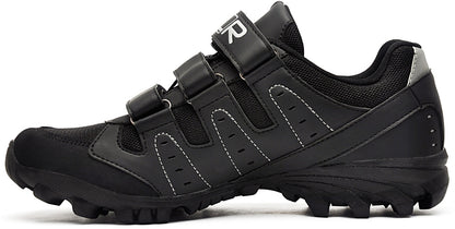 FLR Bushmaster MTB/Trail Schuh schwarz/Silber - Klettverschluss