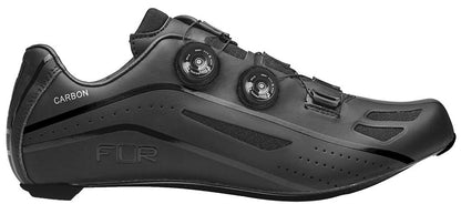 FLR F-XX Strawweight Road Race Full Carbon Sole Shoe in Black - Size 46
