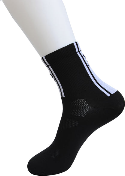 FLR Elite 5.5" Long Lightweight Socks in Black - 39-42