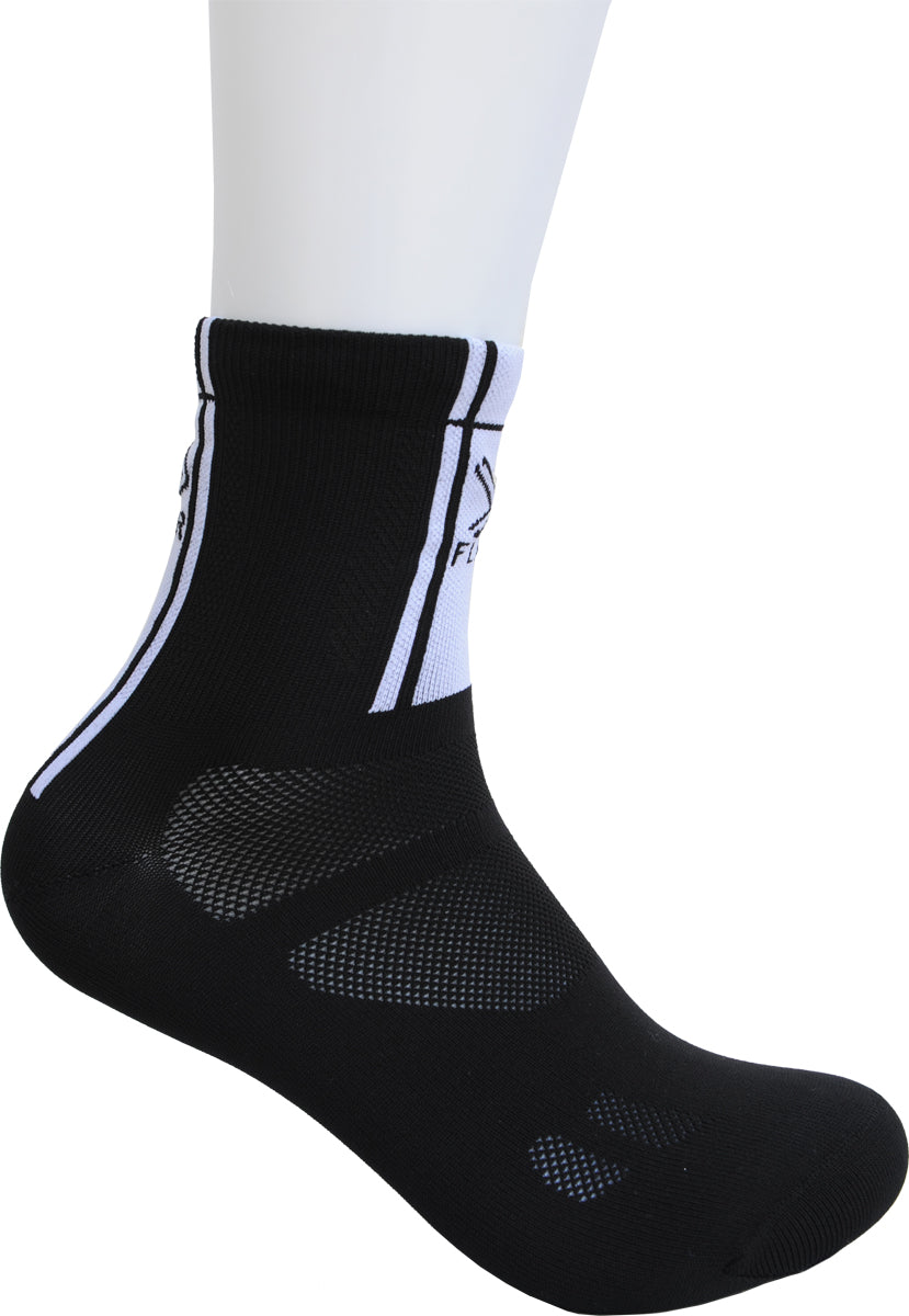 FLR Elite 5.5" Long Lightweight Socks in Black - 43-47