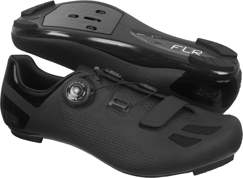 FLR F11 Pro Road Race Shoe in Black - Size 40 [Black]