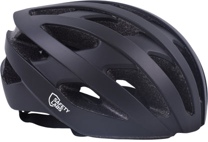 Safety Labs Eros Elite Road Inmold Helmet in Black - Medium (54-58cm)
