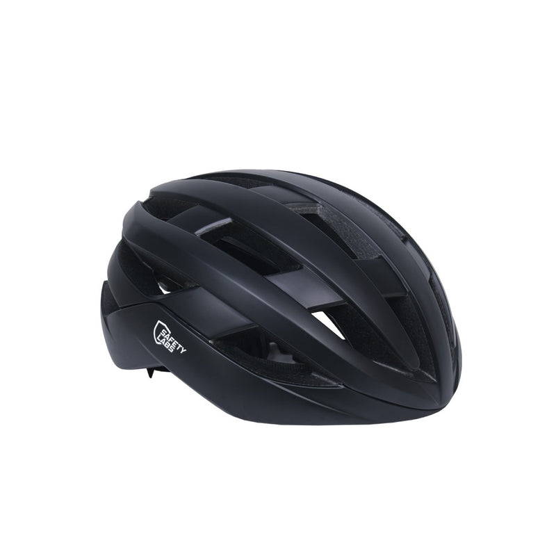 Fahrradhelm für Erwachsene, SAFETY LABS in-Mold Eros, Schwarz, T.M (55-58 cm
