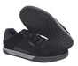 FLR Congo Suede Leather Flat Line Shoe in Black - Size 45