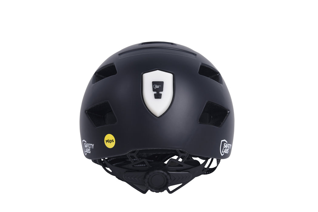 Safety Labs E-Bahn 2.0 `MIPS` Urban Inmold Helmet in Black - Medium (54-57cm) [Black]