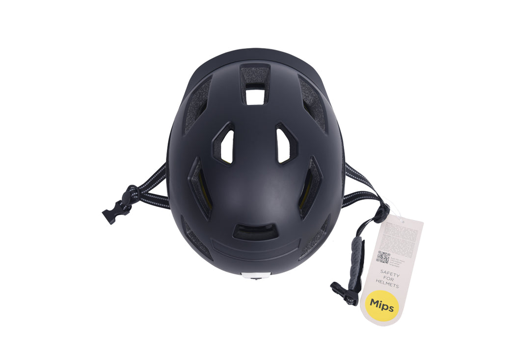 Safety Labs E-Bahn 2.0 `MIPS` Urban Inmold Helmet in Black - Medium (54-57cm) [Black]