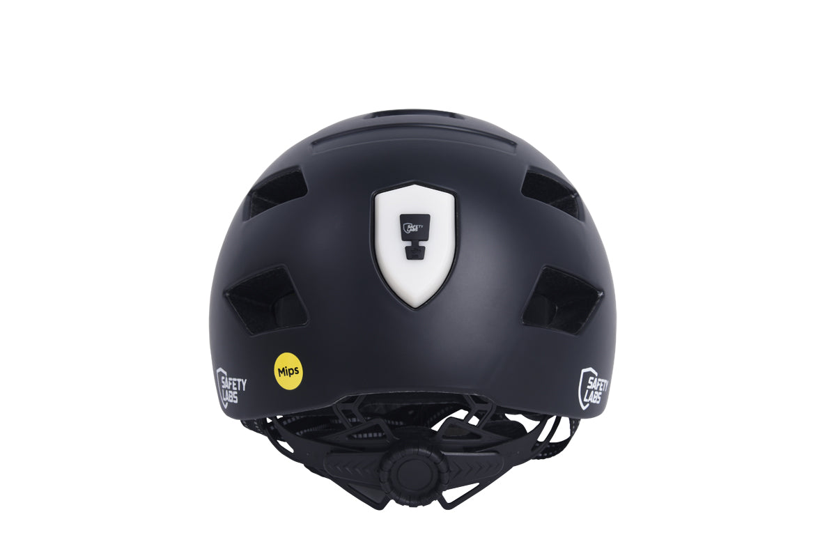 Safety Labs E-Bahn 2.0 `MIPS` Urban Inmold Helmet in Black - Large (57-61cm) [Black]