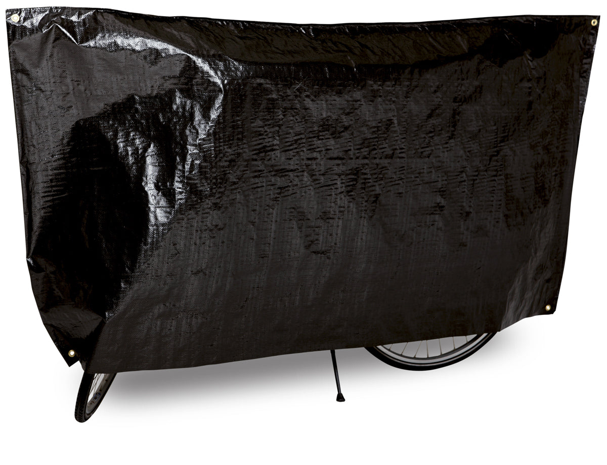 VK "Classic" Waterproof Single Bicycle Cover Incl. 5m Cord - White