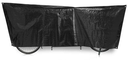 Vk International Unisex – Adult Bicycle Cover 2260050750 Bicycle Cover, Black, 110 x 300 cm