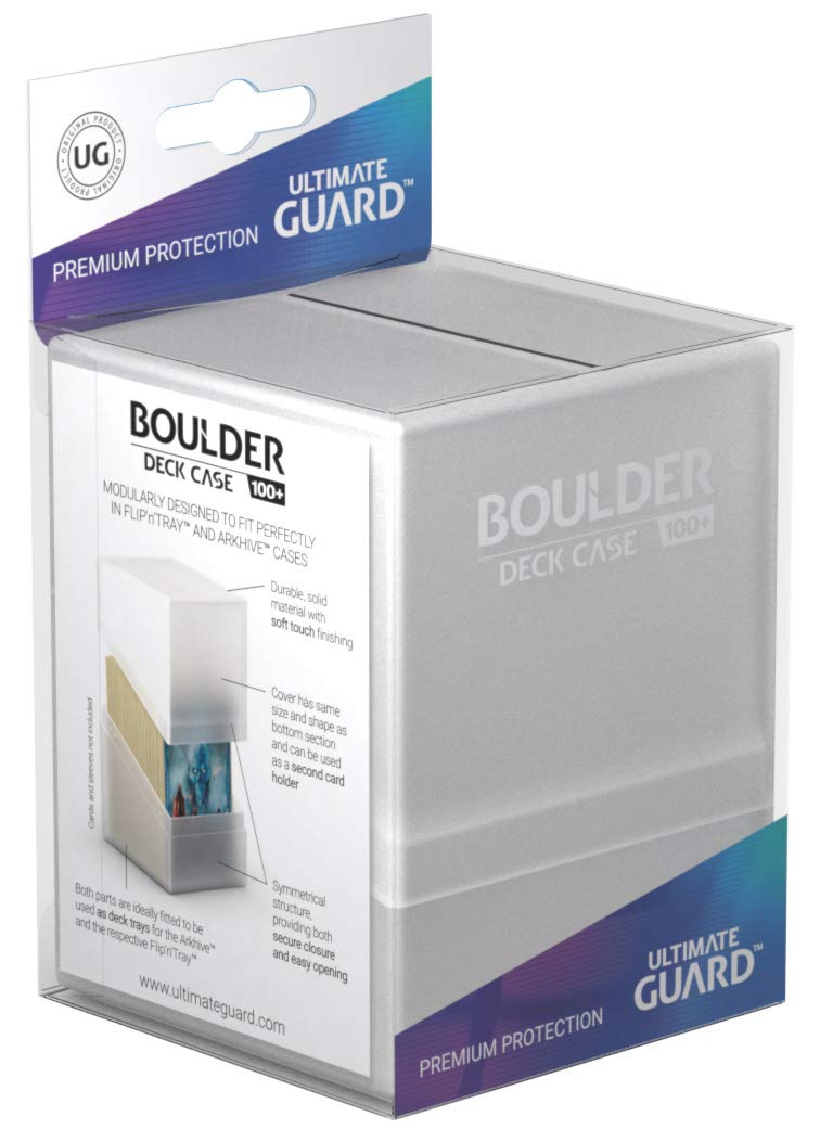 Ultimate Guard Boulder 100+ Deck Case Frosted Frosted 100+
