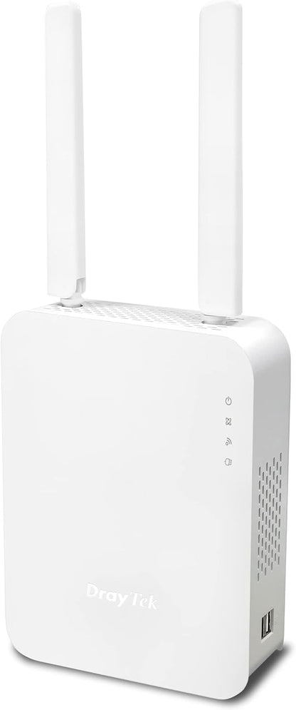 DrayTek Vigor 2135 AX WiFi 6 Dual Band Gigabit Ethernet FTTP Router, 4 x Gigabit Lan Ports, Load Balancing, QOS. Ideal For Gaming/Prosumer Low Latency Streaming