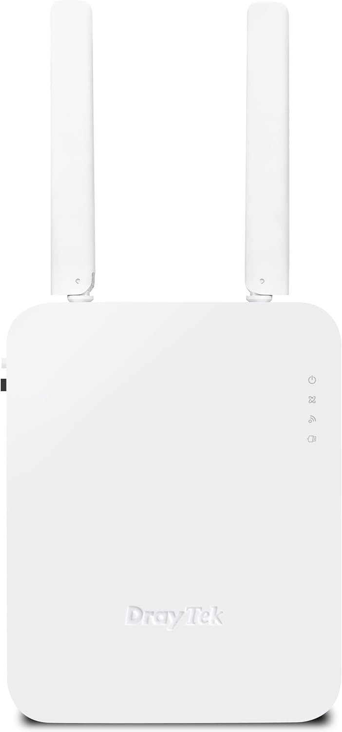 DrayTek Vigor 2135 AX WiFi 6 Dual Band Gigabit Ethernet FTTP Router, 4 x Gigabit Lan Ports, Load Balancing, QOS. Ideal For Gaming/Prosumer Low Latency Streaming