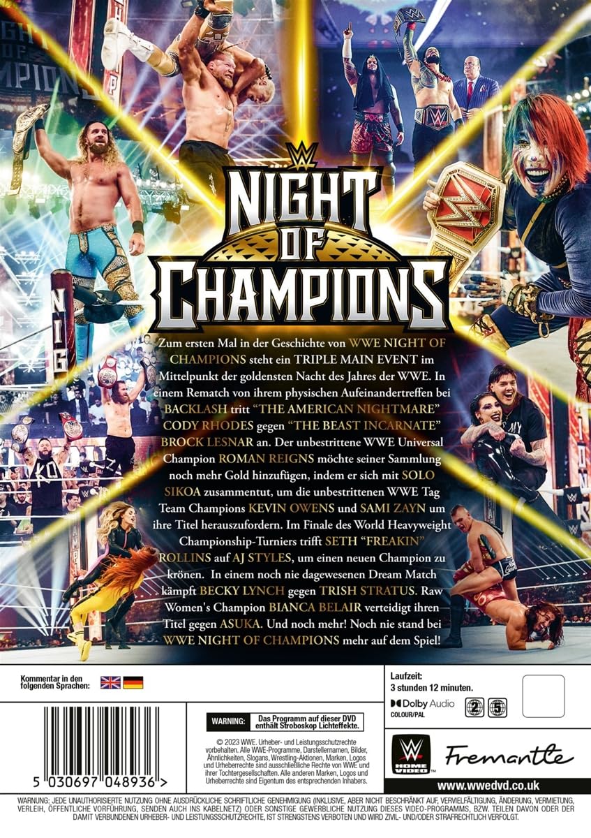 WWE: NIGHT OF CHAMPIONS 2023