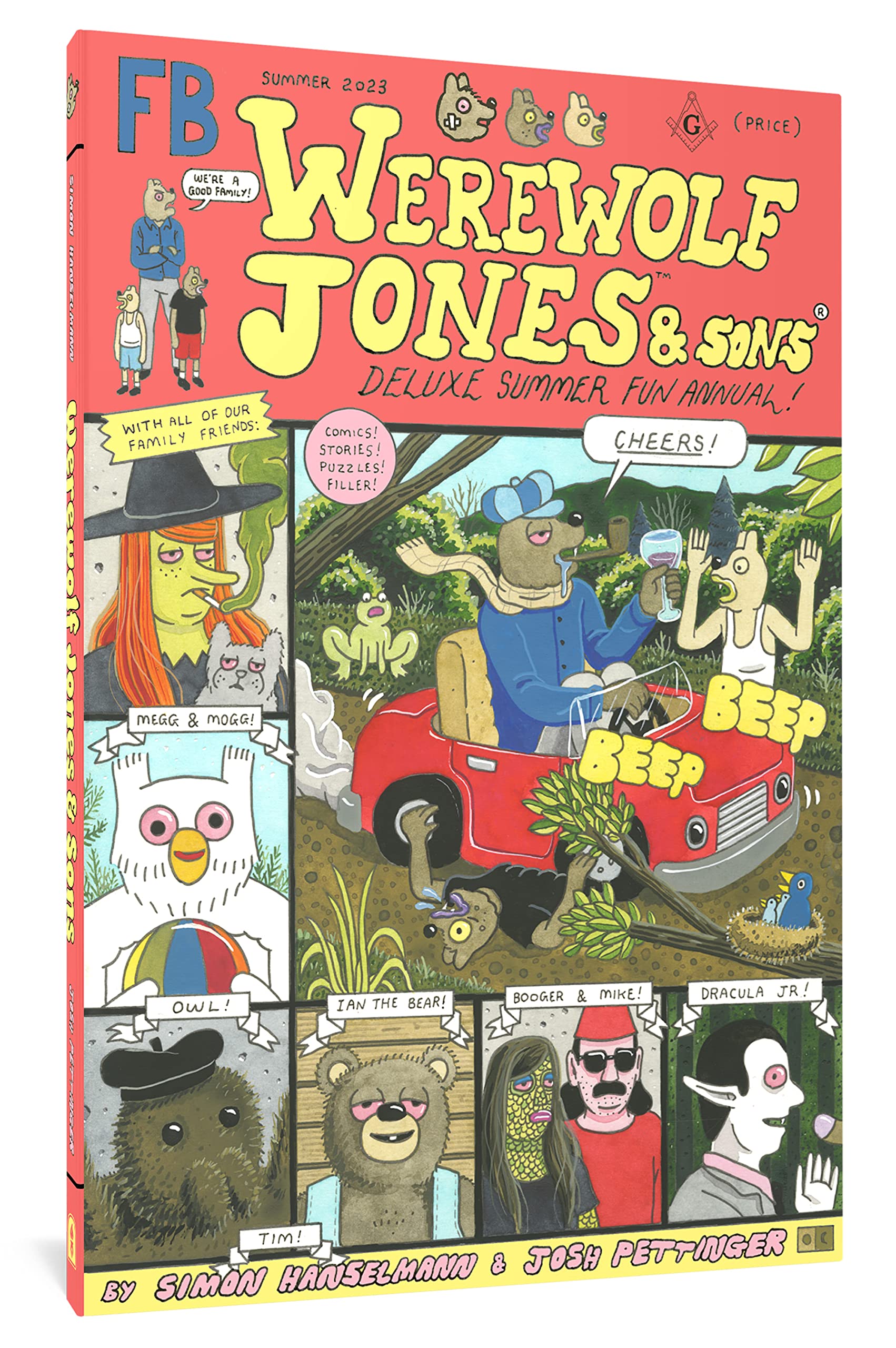 Werewolf Jones & Sons Deluxe Summer Fun Annual (Megg, Mogg and Owl