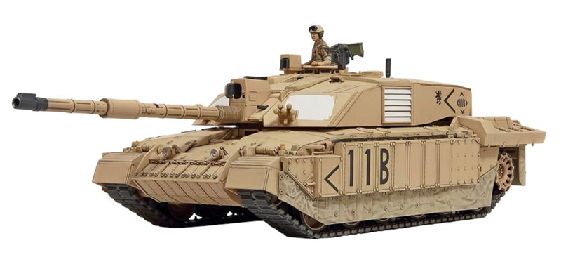 Tamiya, 32601, 1:48 Brit. KPz Challenger 2 (Desert), Model Making, Plastic Construction Kit, Hobbies, Crafts, Gluing, Model Kit, Model, Assembly, Unpainted