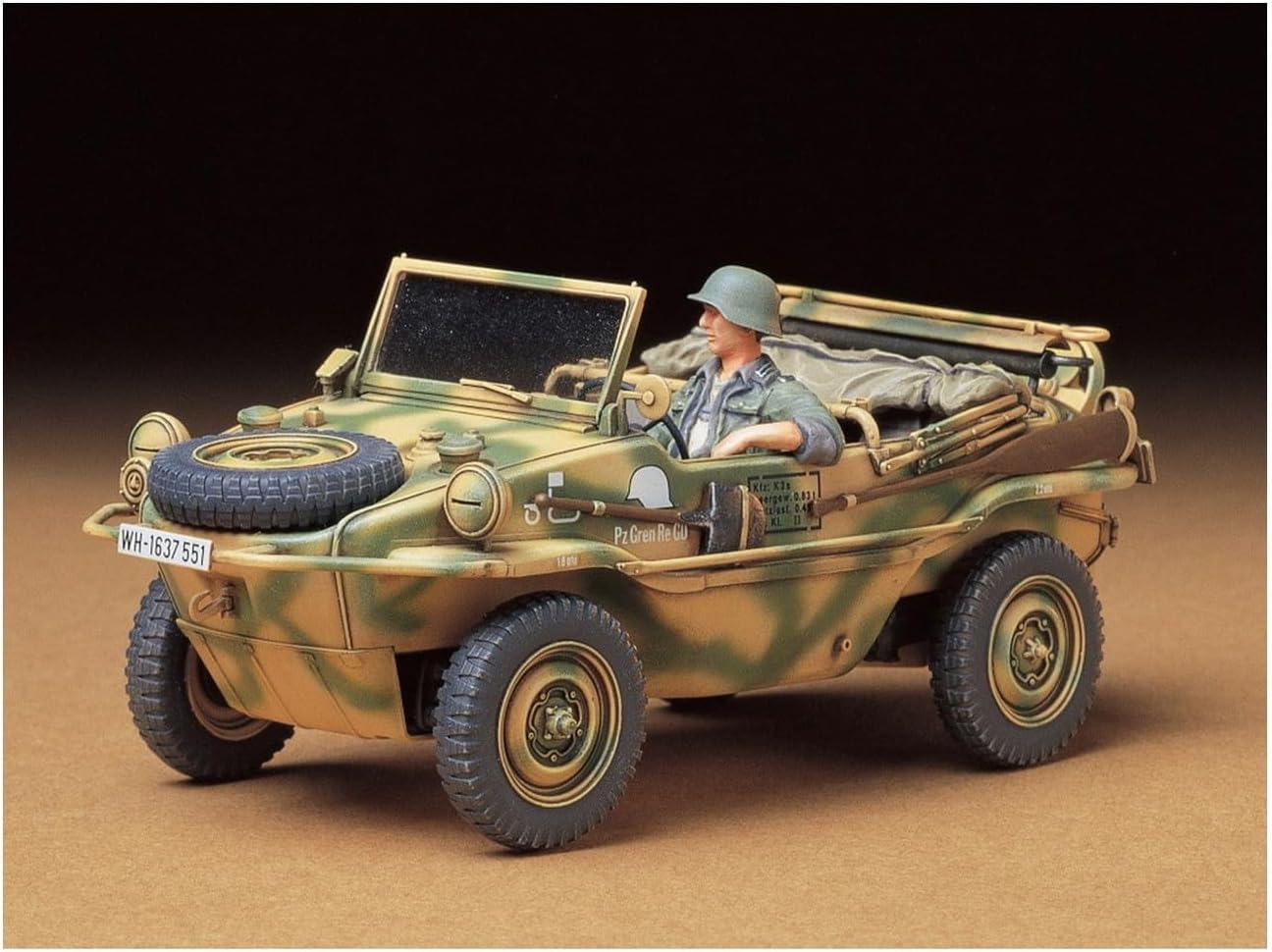 Tamiya 35225 German Schwimmwagen Type 166 Model Kit Scale 1:35