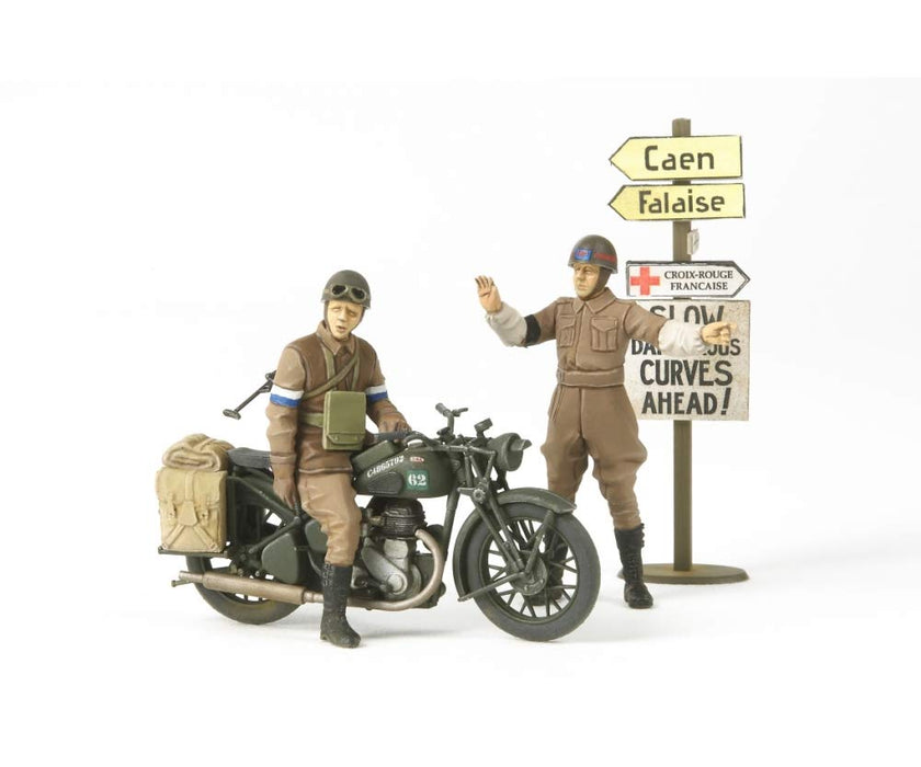 TAMIYA 300035316 Model Car WWII Brit.BSA M20 Krad./Mi.Polizei 1:35 Scale