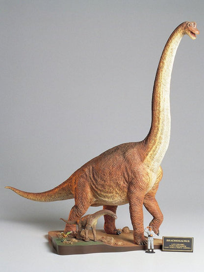Tamiya - Figura Brachiosaurus Diorama Set Scala 1:35 (Giappone Import