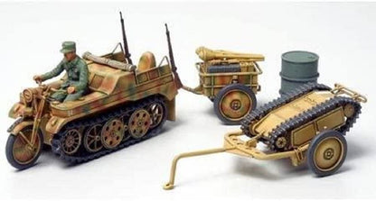 Tamiya 300032502 – 1:48 WWII German chain wheel with Goliath
