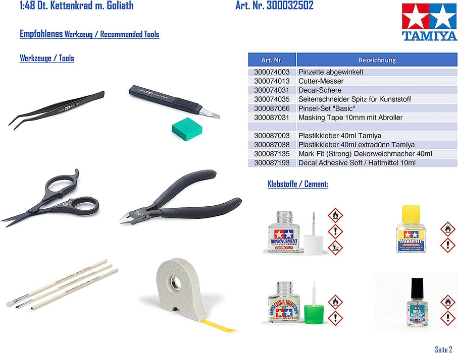 Tamiya - Vehículo de modelismo Escala 1:48