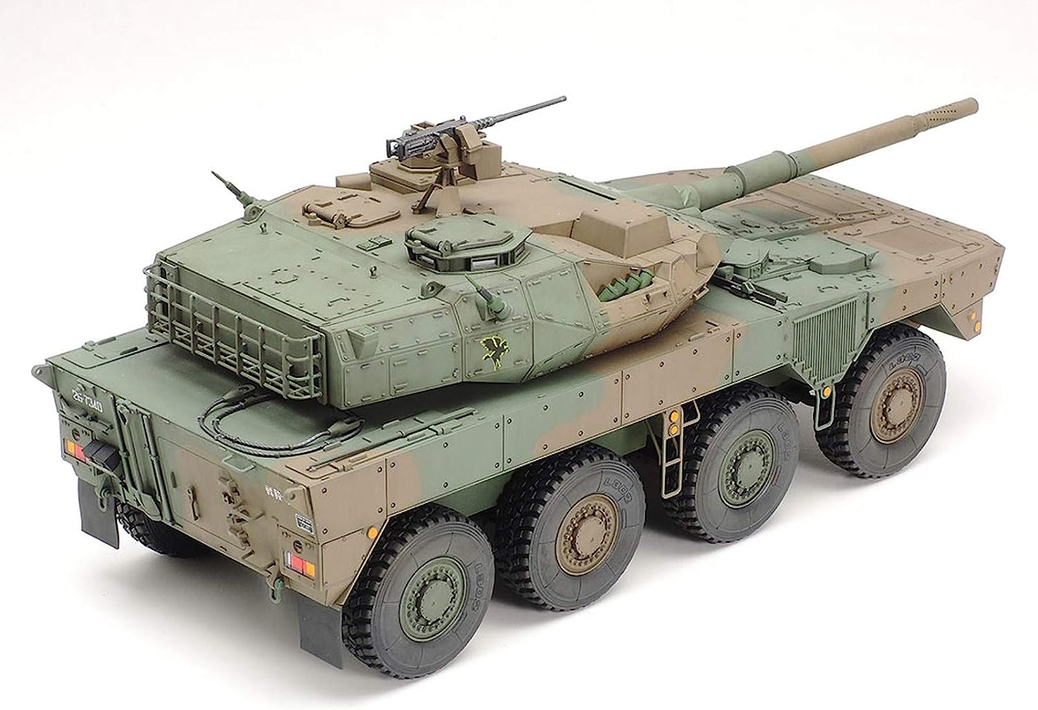 TAMIYA TAM35361 35361-1:35 JGSDF MCV Type 16 (8x8) (2), Model Making, Plastic Kit, Unvarnished