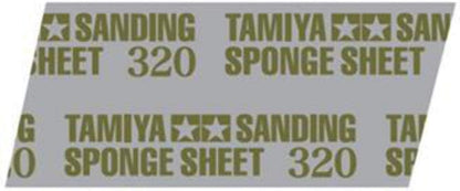 Tamiya 300087163 – Functional and Standing Model – Sanding Sponge 320 Grit