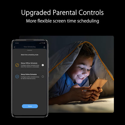 ASUS RT-AXE7800 Tri-band WiFi 6E Extendable Router, 6GHz Band, 2.5G Port, Subscription-free Network Security, Instant Guard, Advanced Parental Control, Built-in VPN, AiMesh Compatible, Smart Home, SMB
