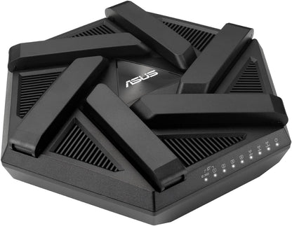 ASUS RT-AXE7800 Tri-band WiFi 6E Extendable Router, 6GHz Band, 2.5G Port, Subscription-free Network Security, Instant Guard, Advanced Parental Control, Built-in VPN, AiMesh Compatible, Smart Home, SMB