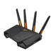 ASUS TUF Gaming AX3000 V2 Dual Band WiFi 6 Router with Mobile Tethering (Replacement of 4G 5G routers)2.5Gbps port, Mobile Game Mode, Free Internet Security, AI Mesh, Gear Accelerator, Adaptive QoS WIFI 6 AX3000 TUF gaming